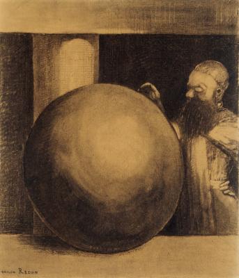 Odilon Redon: Az ágyúgolyó 1878
